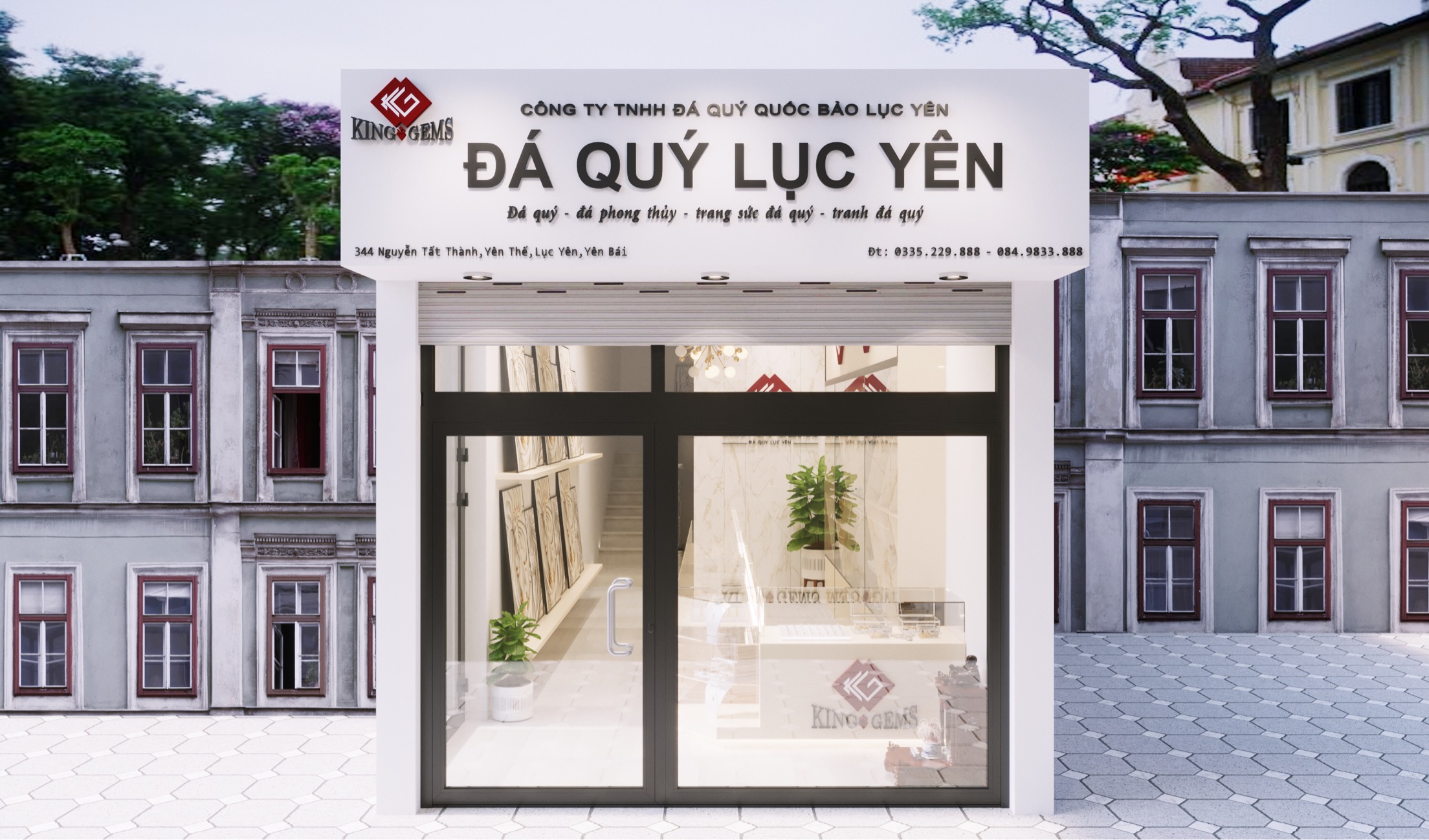 Giới thiệu website King Gems - Công ty TNHH Đá Quý Quốc Bảo 2 Cửa hàng KingGems - Đá quý Lục Yên