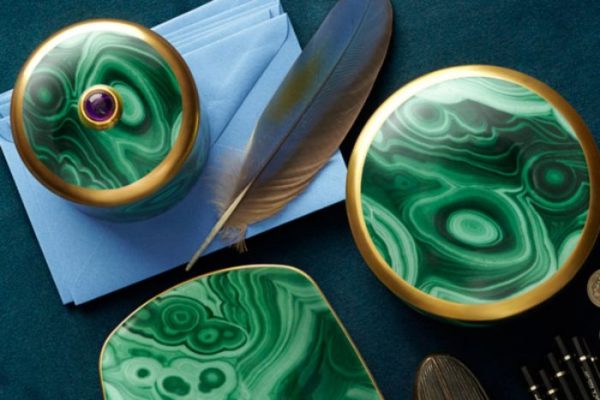 Đá khổng tước Malachite