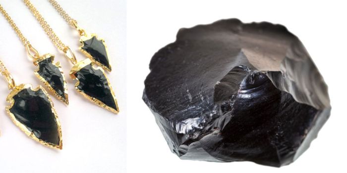 thủy tinh núi lửa Obsidian