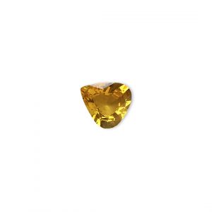 Đá sapphire vàng hình trái tim