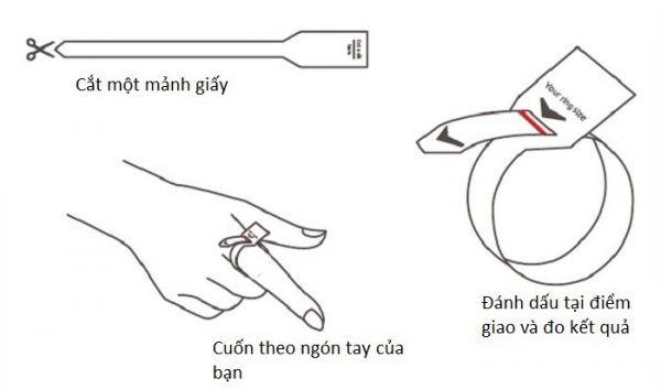 4 cách đo size nhẫn đơn giản và chuẩn nhất bạn nên biết 2